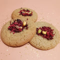 Cookie pistache framboise